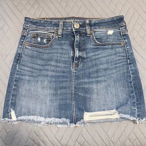 AE Jean skirt, size 6